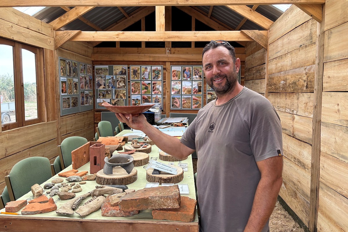 Lee James - Chair of Slimbridge Local History Society