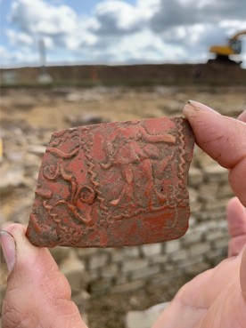 Decorative Samian Ware.