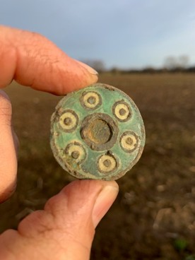 Roman Disc Brooch.